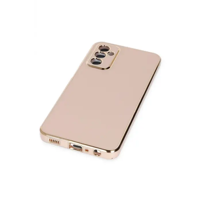 Lopard Samsung Galaxy M23 Kılıf Volet Silikon - Pembe