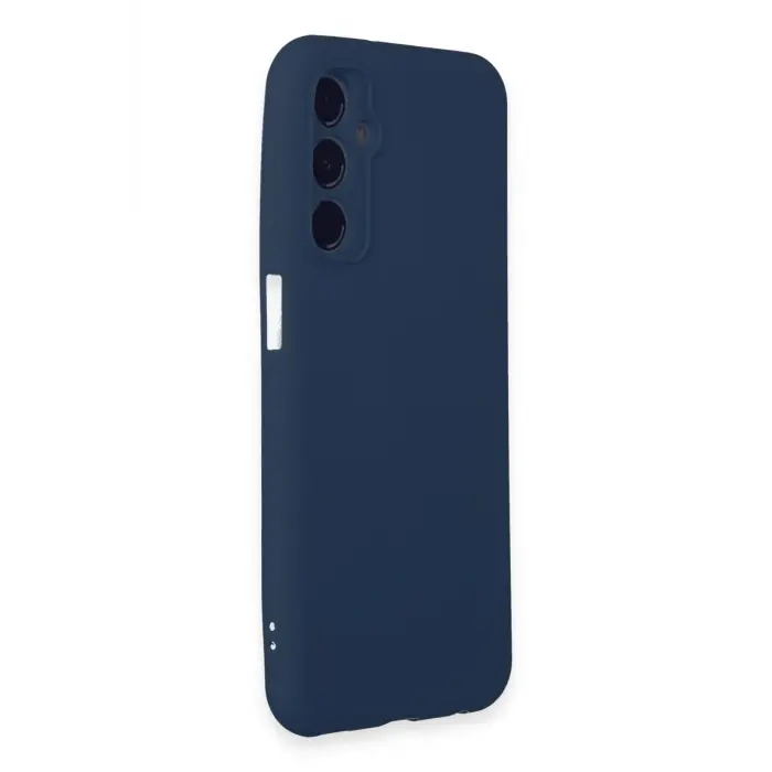 Lopard Samsung Galaxy M34 5g Kılıf First Silikon - Lacivert