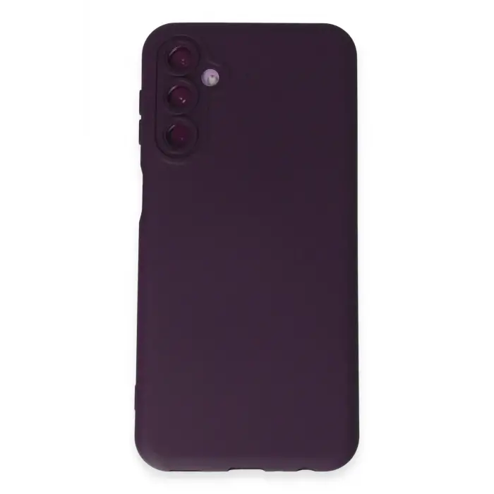 Lopard Samsung Galaxy M34 5g Kılıf Nano İçi Kadife Silikon - Mor