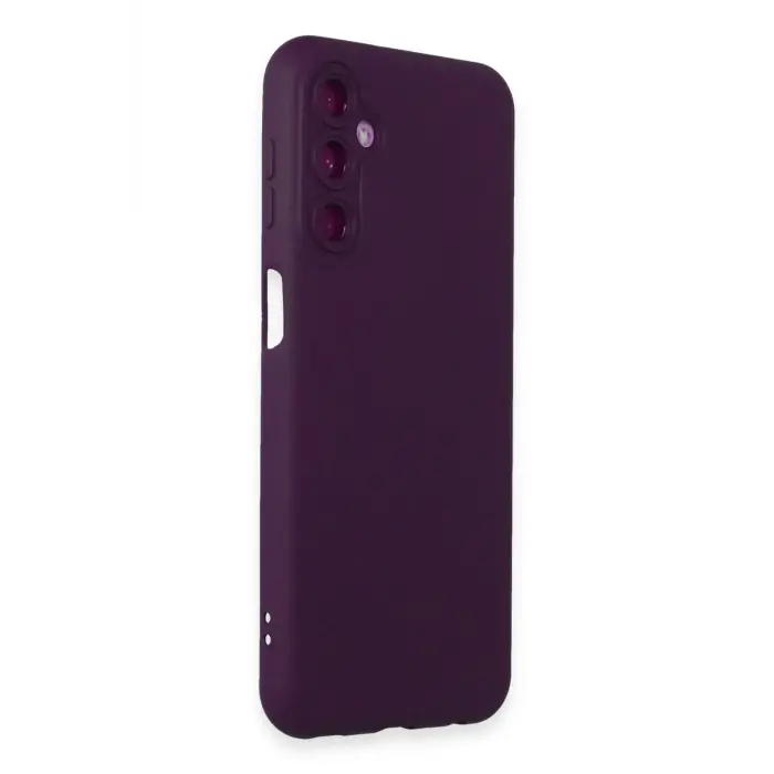 Lopard Samsung Galaxy M34 5g Kılıf Nano İçi Kadife Silikon - Mor