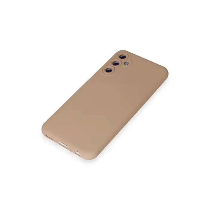 Lopard Samsung Galaxy M34 5g Kılıf Nano İçi Kadife Silikon - Pudra