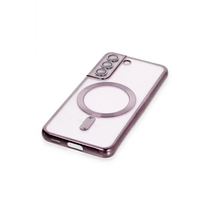 Lopard Samsung Galaxy S22 Kılıf Kross Magneticsafe Kapak - Mor