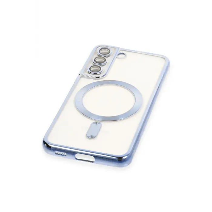 Lopard Samsung Galaxy S22 Kılıf Kross Magneticsafe Kapak - Sierra Blue