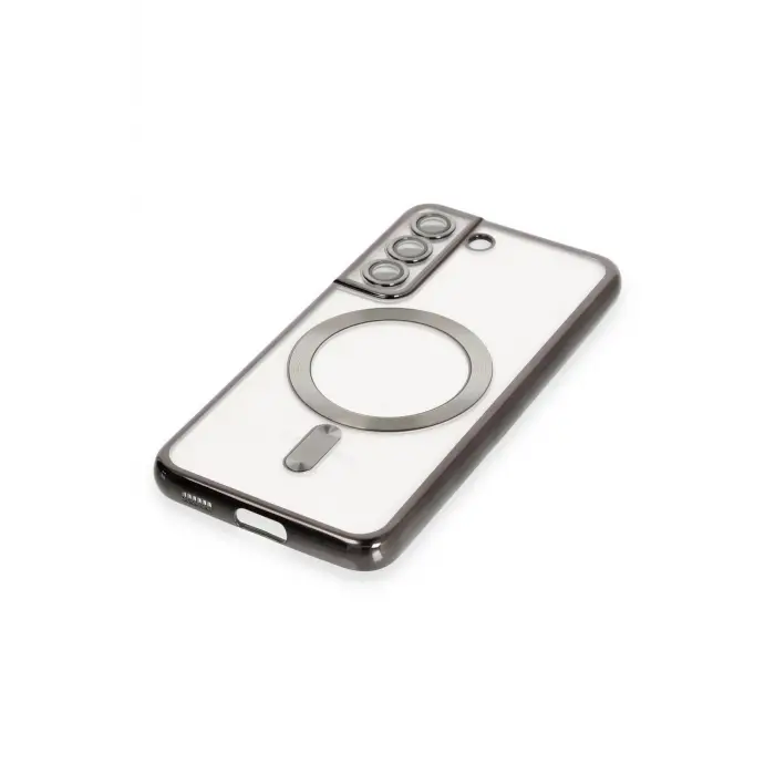 Lopard Samsung Galaxy S22 Kılıf Kross Magneticsafe Kapak - Siyah