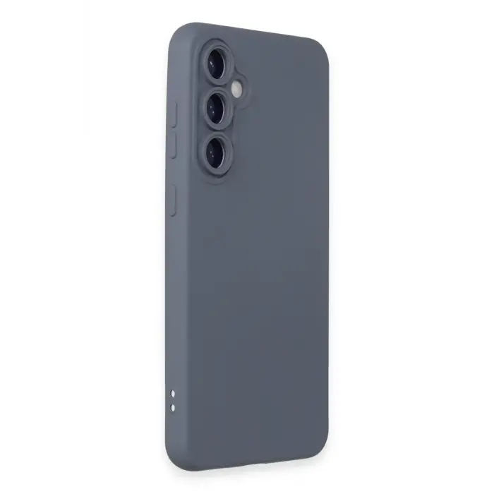 Lopard Samsung Galaxy S23 Fe Kılıf Nano İçi Kadife Silikon - Gri