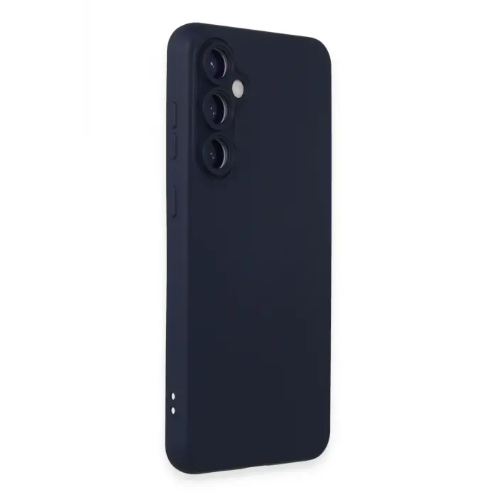 Lopard Samsung Galaxy S23 Fe Kılıf Nano İçi Kadife Silikon - Lacivert