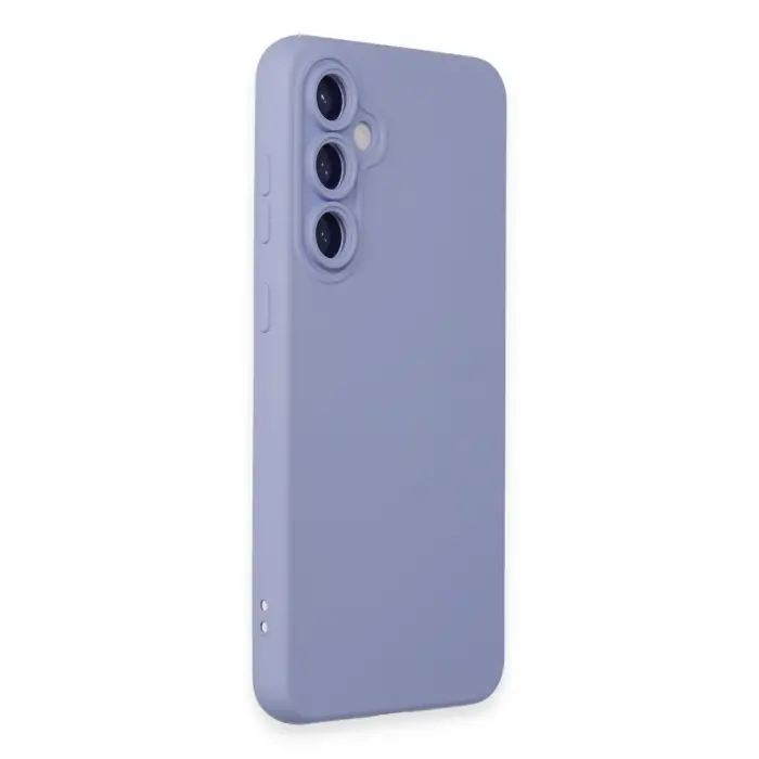 Lopard Samsung Galaxy S23 Fe Kılıf Nano İçi Kadife Silikon - Lila