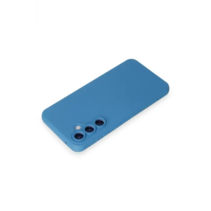 Lopard Samsung Galaxy S23 Fe Kılıf Nano İçi Kadife Silikon - Mavi