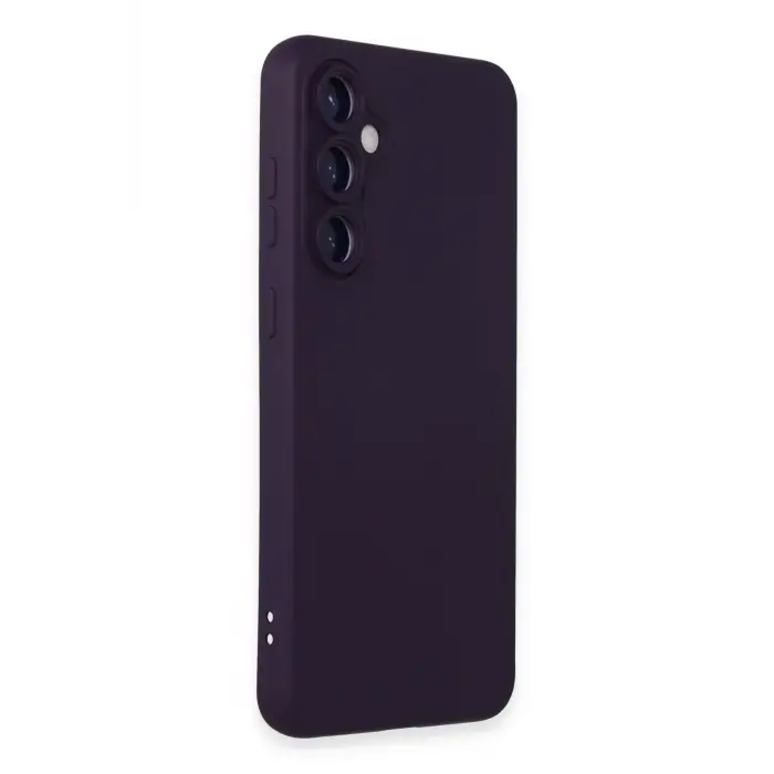 Lopard Samsung Galaxy S23 Fe Kılıf Nano İçi Kadife Silikon - Mor