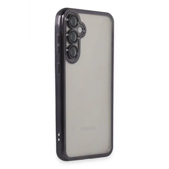 Lopard Samsung Galaxy S23 Fe Kılıf Razer Lensli Silikon - Mor