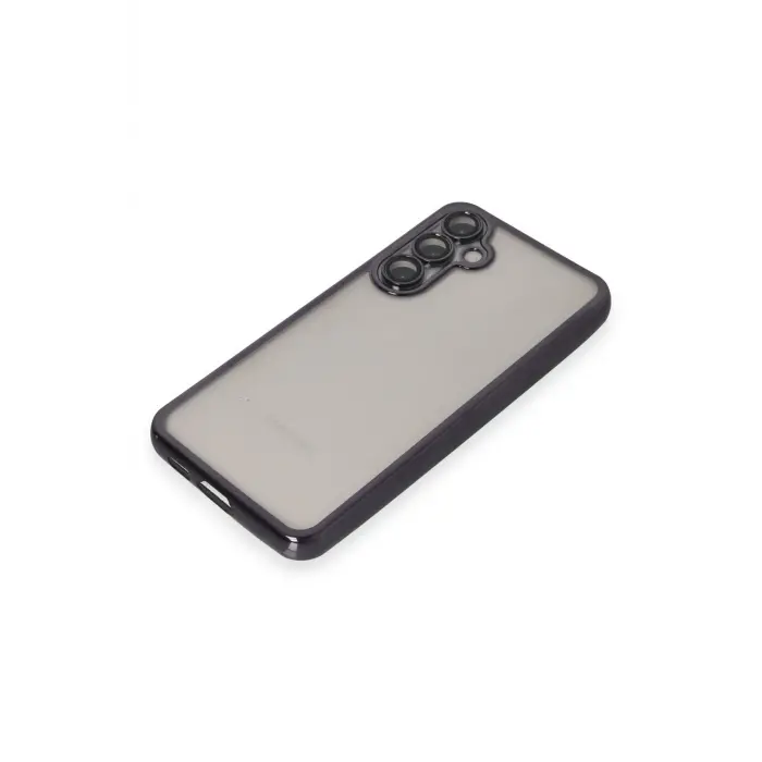 Lopard Samsung Galaxy S23 Fe Kılıf Razer Lensli Silikon - Mor