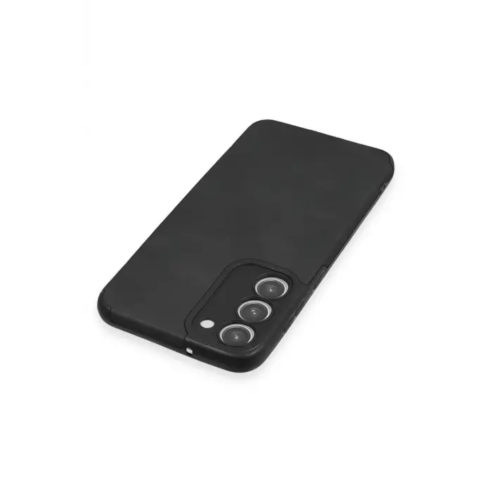 Lopard Samsung Galaxy S23 Kılıf Loop Deri Silikon - Siyah