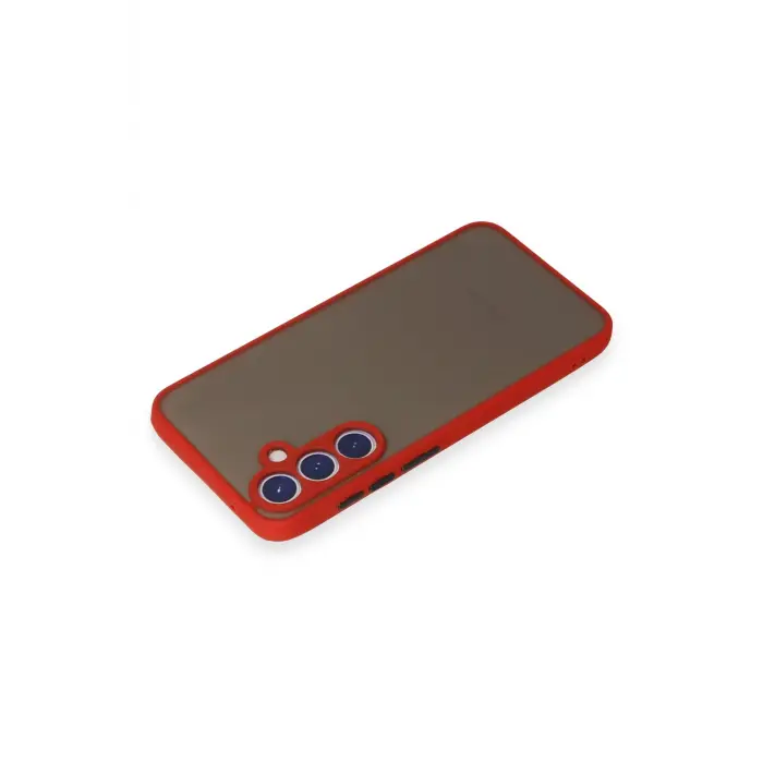 Lopard Samsung Galaxy S23 Kılıf Montreal Silikon Kapak - Kırmızı