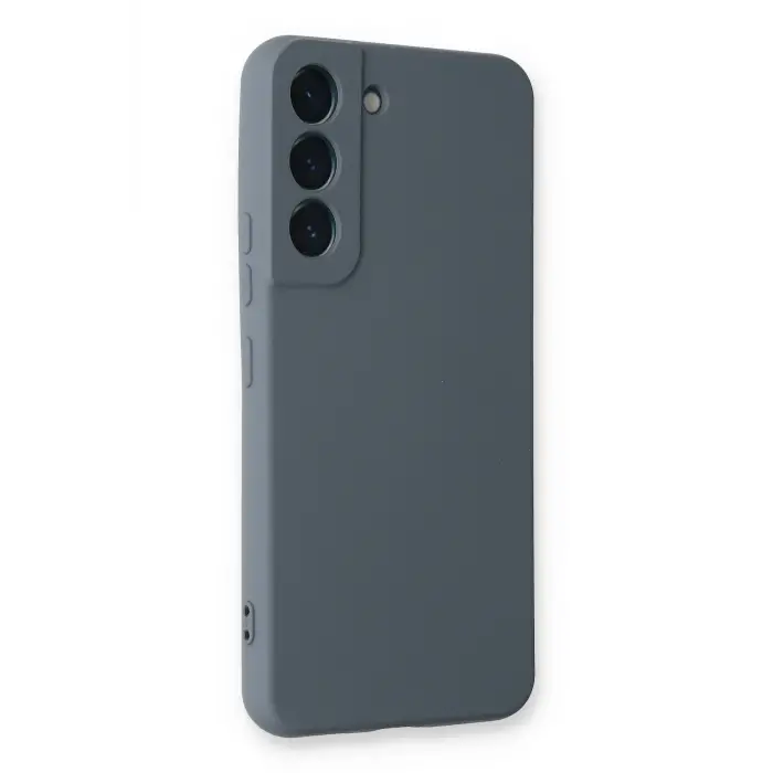 Lopard Samsung Galaxy S23 Kılıf Nano İçi Kadife Silikon - Gri