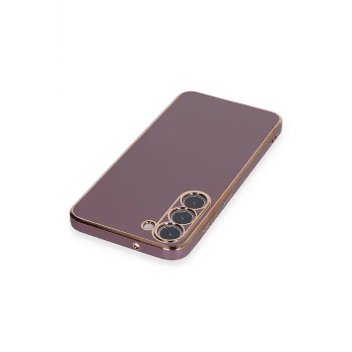 Lopard Samsung Galaxy S23 Kılıf Volet Silikon - Mor