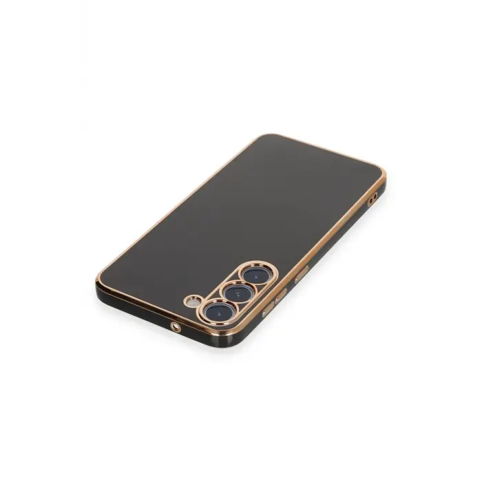 Lopard Samsung Galaxy S23 Kılıf Volet Silikon - Siyah