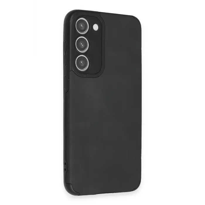 Lopard Samsung Galaxy S23 Plus Kılıf Loop Deri Silikon - Siyah