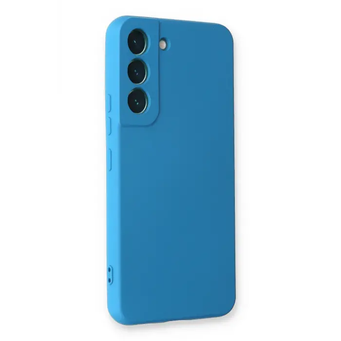 Lopard Samsung Galaxy S23 Plus Kılıf Nano İçi Kadife Silikon - Mavi