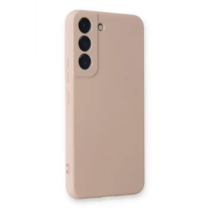 Lopard Samsung Galaxy S23 Plus Kılıf Nano İçi Kadife Silikon - Pudra