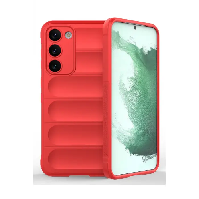 Lopard Samsung Galaxy S23 Plus Kılıf Optimum Silikon - Kırmızı