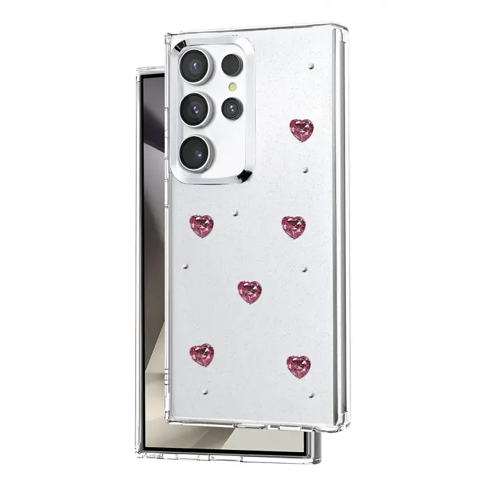 Lopard Samsung Galaxy S23 Ultra Fiyonk Desenli Kapak - Desen 7