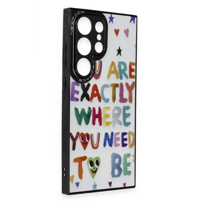 Lopard Samsung Galaxy S23 Ultra Kılıf Mirror Desenli Kapak - Mirror - 10