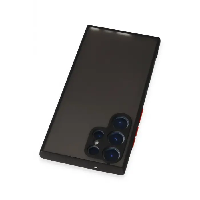 Lopard Samsung Galaxy S23 Ultra Kılıf Montreal Silikon Kapak - Siyah