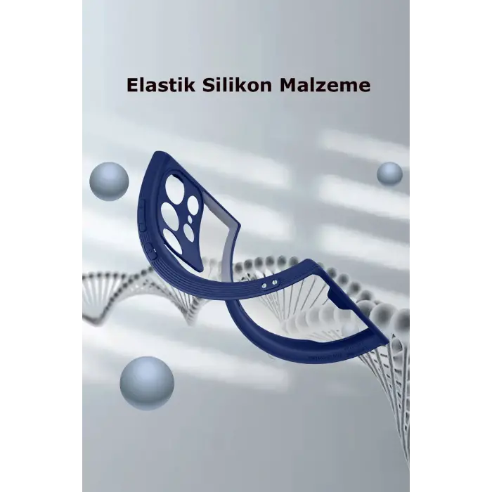 Lopard Samsung Galaxy S23 Ultra Kılıf Platin Silikon - Kırmızı