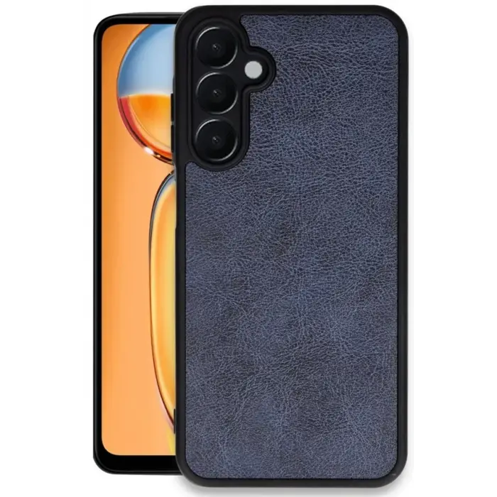 Lopard Samsung Galaxy S24 Fe Kılıf Aras Deri Kapak - Lacivert