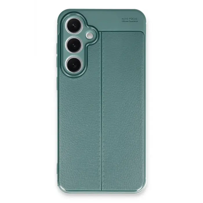 Lopard Samsung Galaxy S24 Fe Kılıf Auto Focus Kapak - Koyu Yeşil