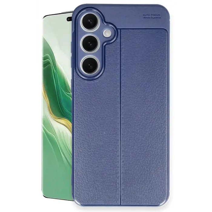 Lopard Samsung Galaxy S24 Fe Kılıf Auto Focus Kapak - Lacivert