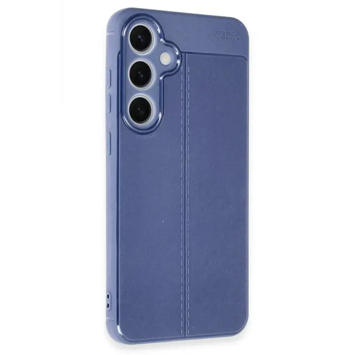 Lopard Samsung Galaxy S24 Fe Kılıf Auto Focus Kapak - Lacivert