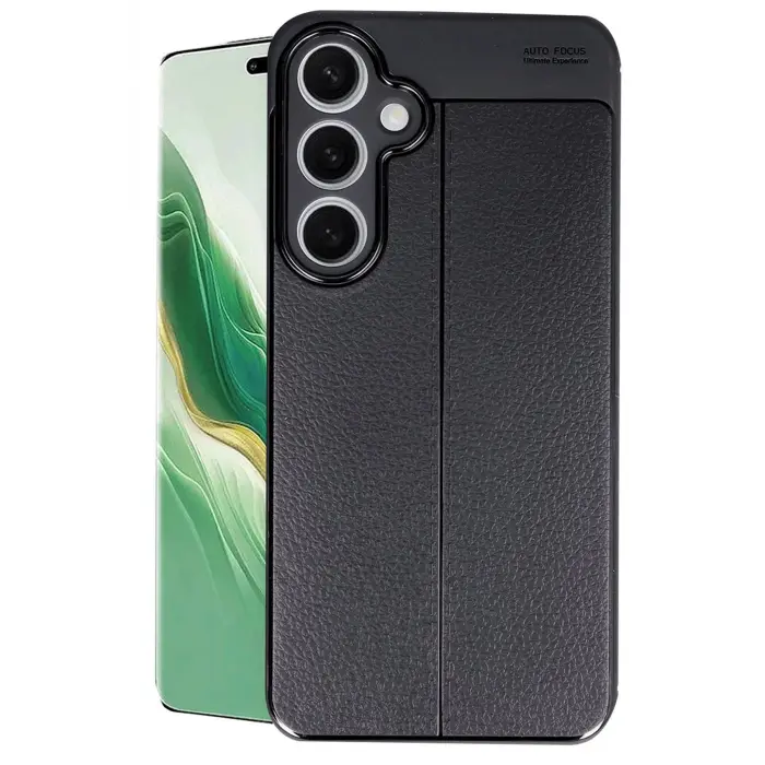 Lopard Samsung Galaxy S24 Fe Kılıf Auto Focus Kapak - Siyah