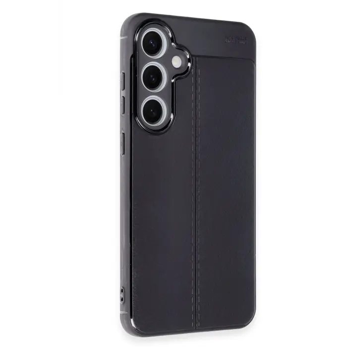 Lopard Samsung Galaxy S24 Fe Kılıf Auto Focus Kapak - Siyah