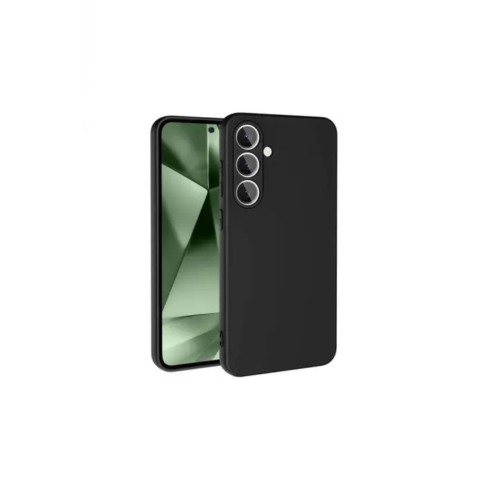 Lopard Samsung Galaxy S24 Fe Kılıf Nano İçi Kadife Silikon - Siyah