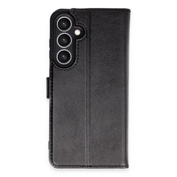 Lopard Samsung Galaxy S24 Fe Kılıf Trend S Plus Kapaklı Kılıf - Siyah