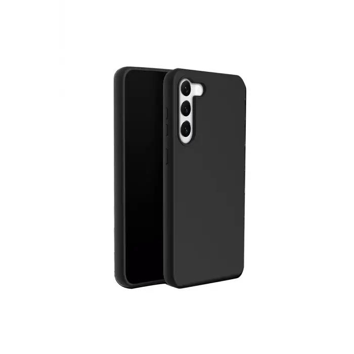 Lopard Samsung Galaxy S24 Kılıf First Silikon - Siyah