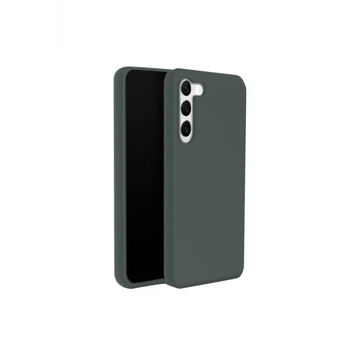 Lopard Samsung Galaxy S24 Plus Kılıf First Silikon - Koyu Yeşil