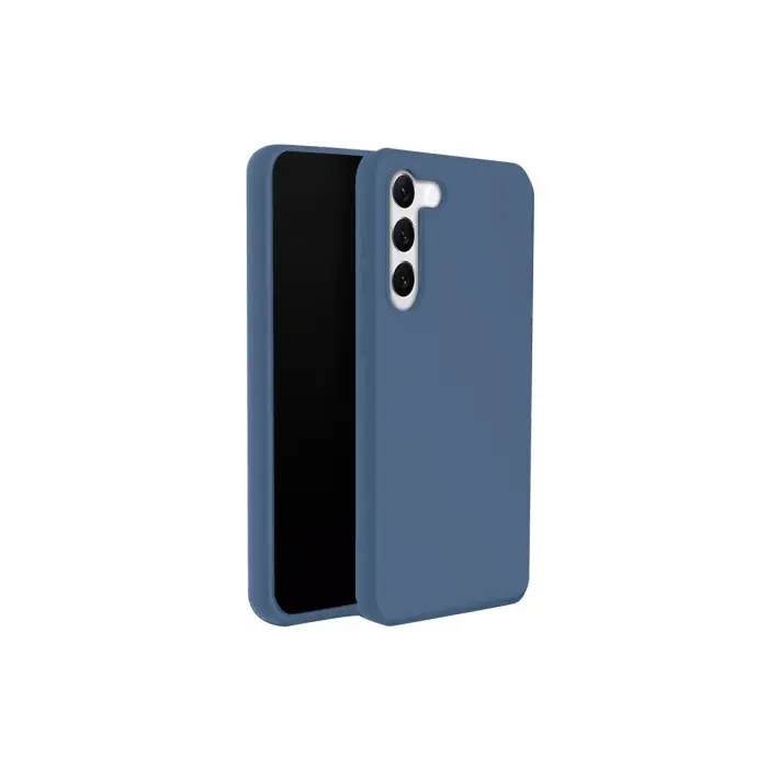 Lopard Samsung Galaxy S24 Plus Kılıf First Silikon - Mavi