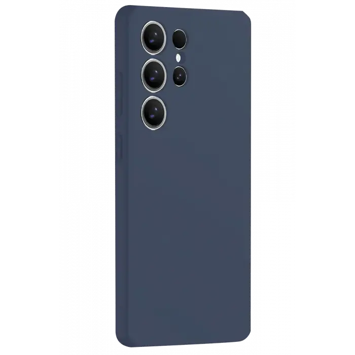 Lopard Samsung Galaxy S25 Ultra Kılıf Nano İçi Kadife Silikon - Lacivert