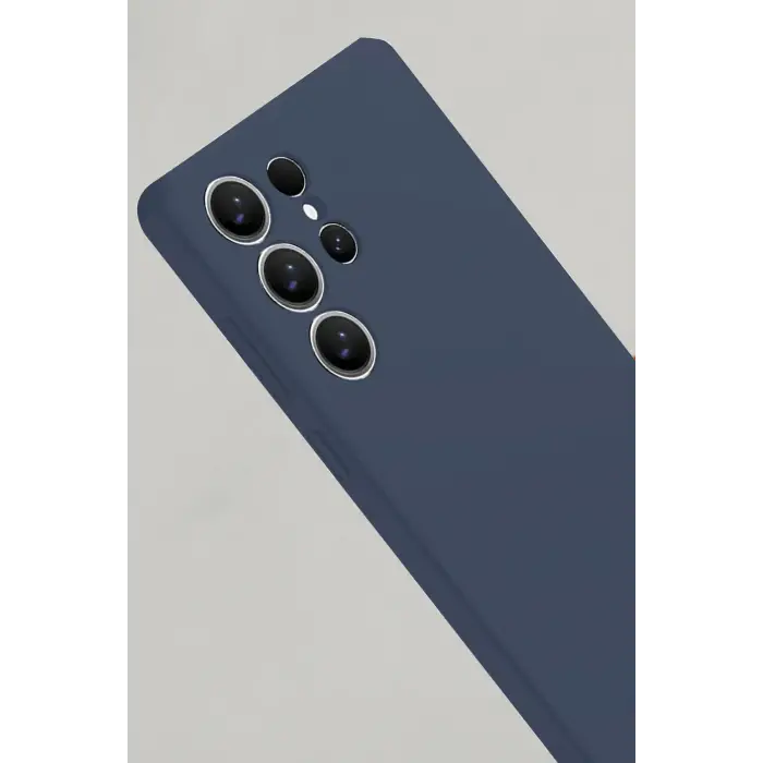 Lopard Samsung Galaxy S25 Ultra Kılıf Nano İçi Kadife Silikon - Lacivert