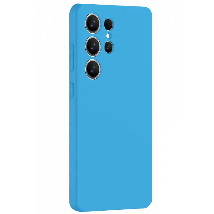 Lopard Samsung Galaxy S25 Ultra Kılıf Nano İçi Kadife Silikon - Mavi