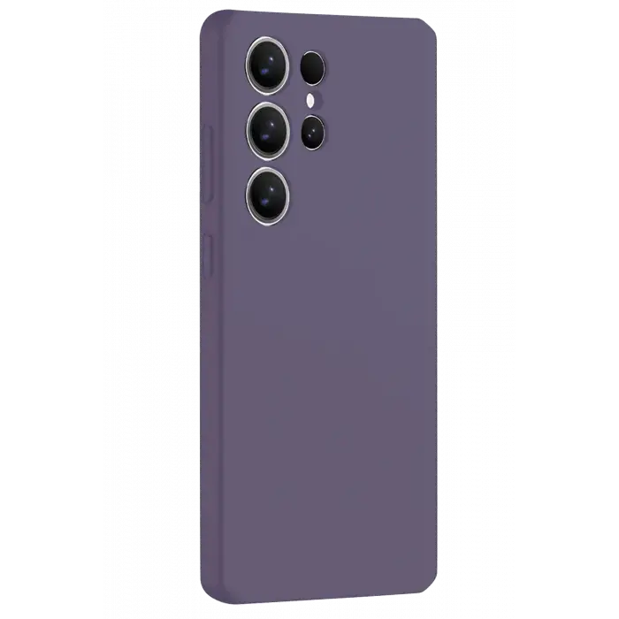 Lopard Samsung Galaxy S25 Ultra Kılıf Nano İçi Kadife Silikon - Mor