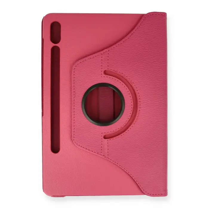 Lopard Samsung Galaxy T870 Tab S7 11 Kılıf 360 Tablet Deri Kılıf - Pembe