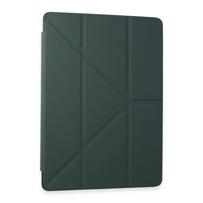 Lopard Samsung Galaxy T870 Tab S7 11 Kılıf Kalemlikli Mars Tablet Kılıfı - Koyu Yeşil