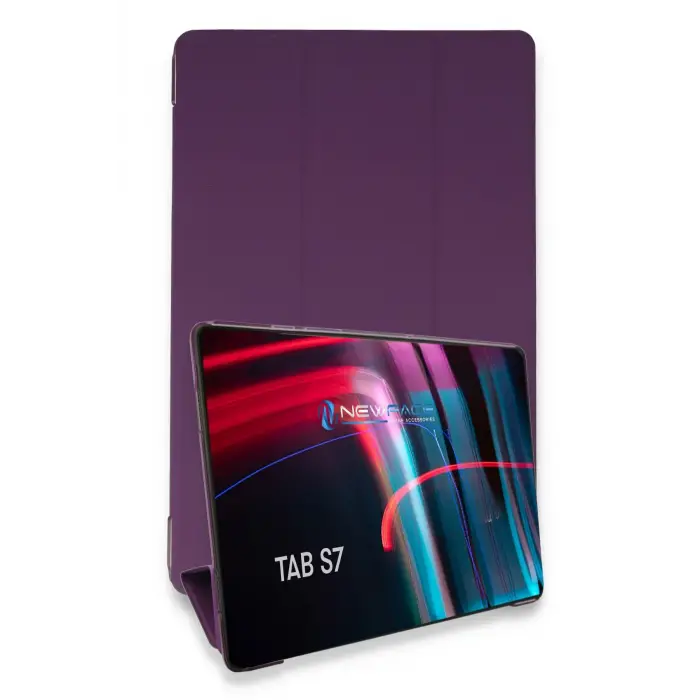 Lopard Samsung Galaxy T870 Tab S7 11 Kılıf Tablet Smart Kılıf - Mor