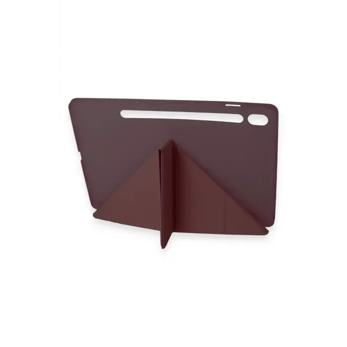 Lopard Samsung Galaxy Tab A9 Kılıf Kalemlikli Mars Tablet Kılıfı - Mürdüm