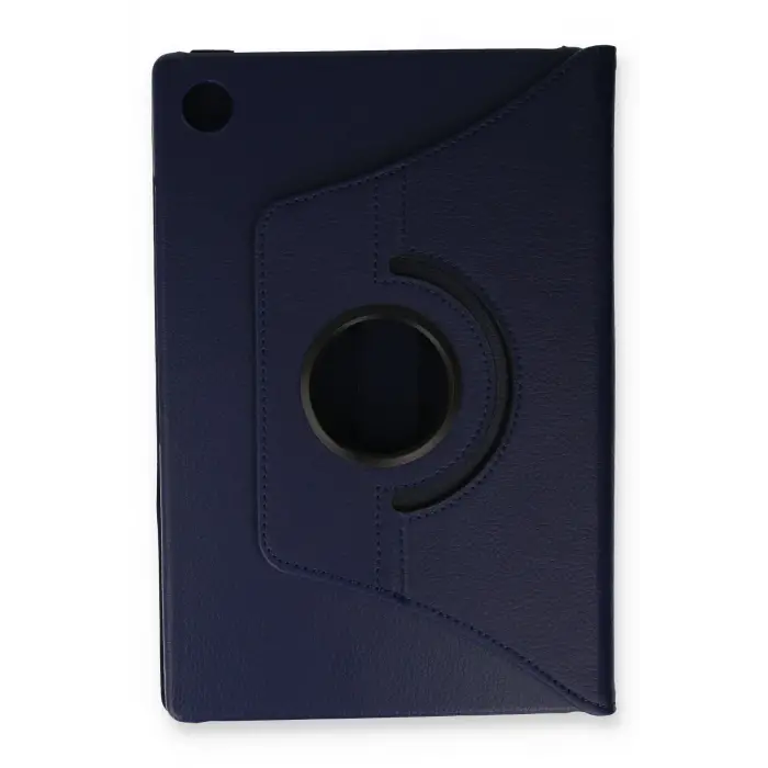 Lopard Samsung Galaxy Tab A9 Plus Kılıf 360 Tablet Deri Kılıf - Lacivert