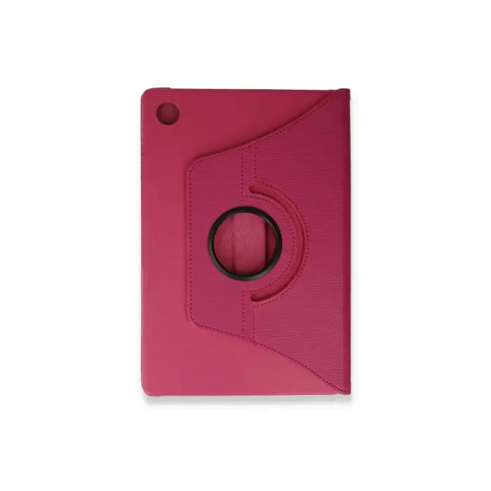 Lopard Samsung Galaxy Tab A9 Plus Kılıf 360 Tablet Deri Kılıf - Pembe