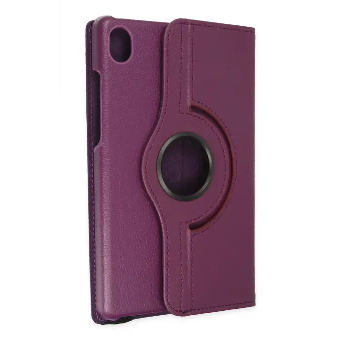 Lopard Samsung Galaxy X510 Tab S9 Fe 11 Kılıf 360 Tablet Deri Kılıf - Mürdüm